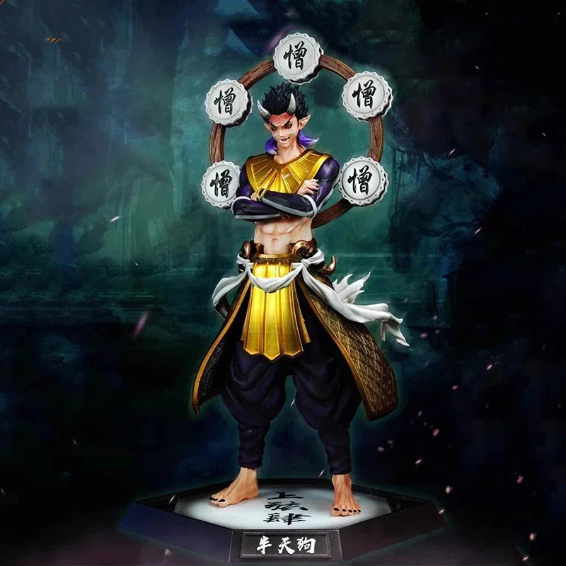 30CM Anime Demon Slayer Zohakuten Figure Zohakuten Hantengu Cm PVC Action Figures GK Statue Collection Model Toys Gifts