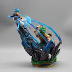 20cm Dragon Ball Broly Anime Figures Broly Vs Gogeta Figurine Model Pvc Statue Doll Collection Toy Decoration Christmas Toy Gift