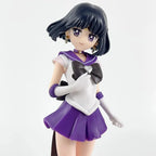 23cm Anime Sailor Moon Meiou Setsuna Figure GLITTER&GLAMOURS Kaiou Michiru Tenoh Haruka Tomoe Hotaru Action Figurine Toy Gift