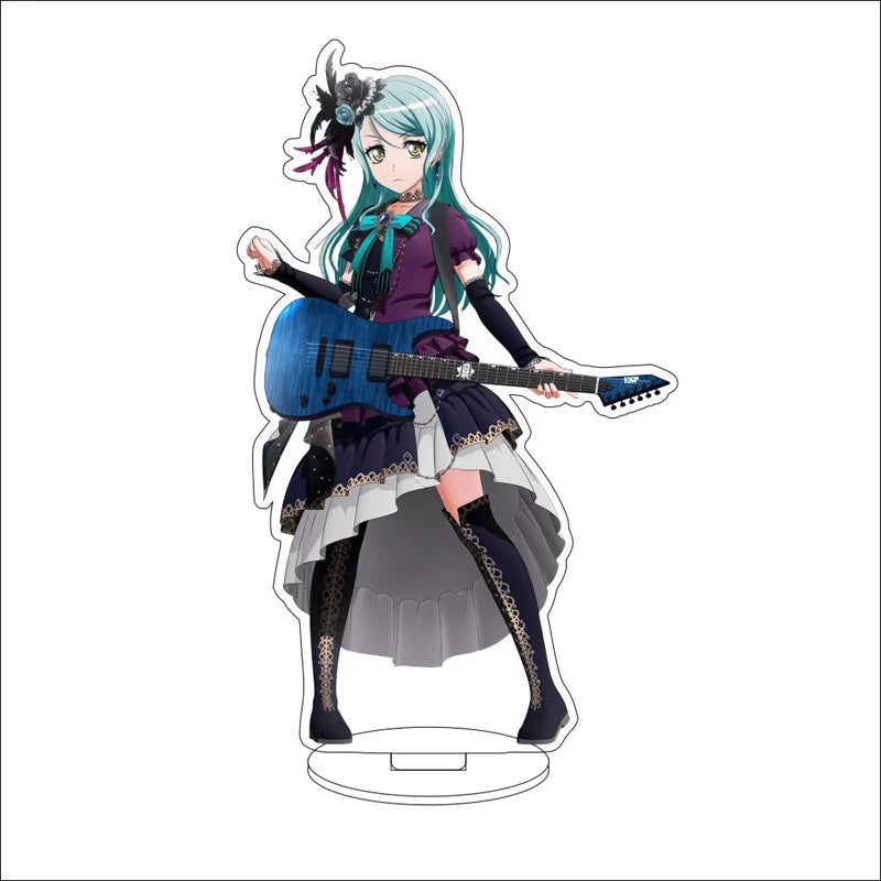 Anime BanG Dream! Acrylic Stand Ornaments Kasumi Toyama Ran Mitake Aya Maruyama Yukina Minato Figure Stand Halloween Gifts