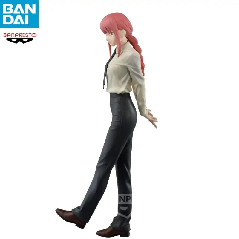 In Stock Genuine BANDAI Chainsaw Man Power Hayakawa Aki Makima Denji Anime Figure Model Desktop Ornament Toy Gift