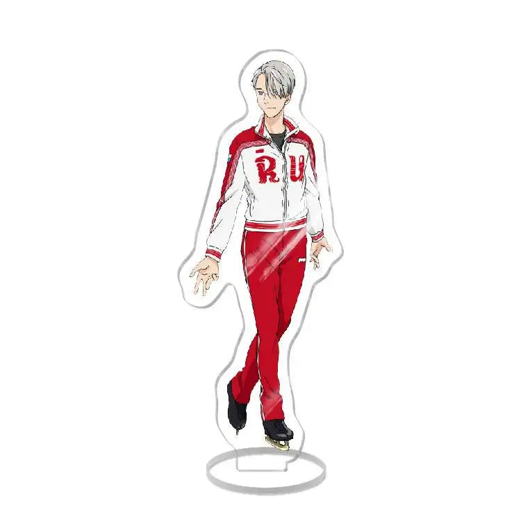YURI!!! on ICE Anime Acrylic Stand Model Plate Decoration Desk Figure Display Friends Girls Gift Cartoon Peripheral Products