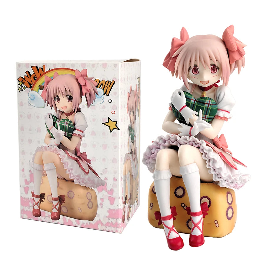 Puella Magi Madoka Magica Anime Figure Kaname Madoka Figure mahou shoujo Doll Cute Action Figures Kawaii Model Toys Gift