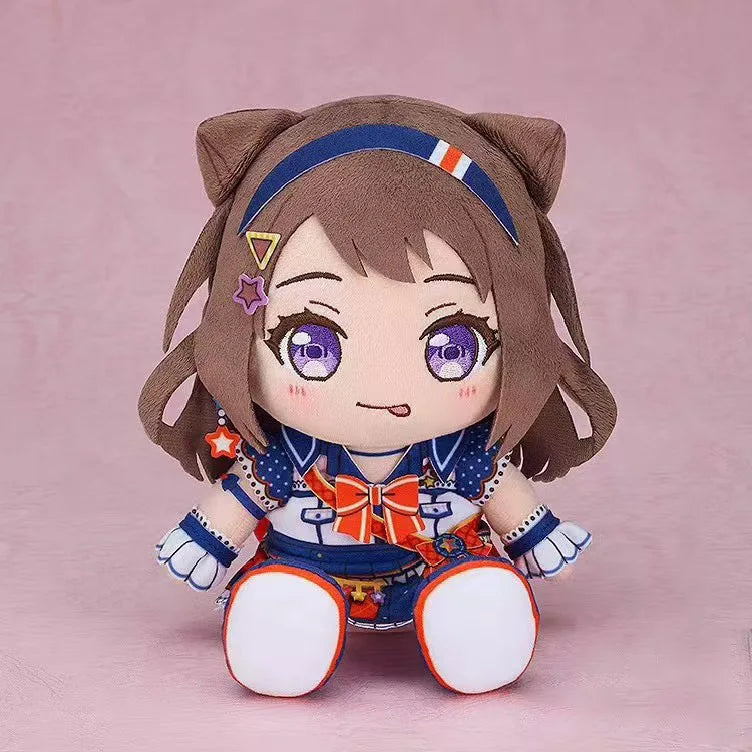 20cm Anime BanGDream Nendoroid Plush Toys Mygo Toyama Kasumi Anon Chihaya Stuffed Doll Collectible Plushie Figure Decoration Pillow Gift