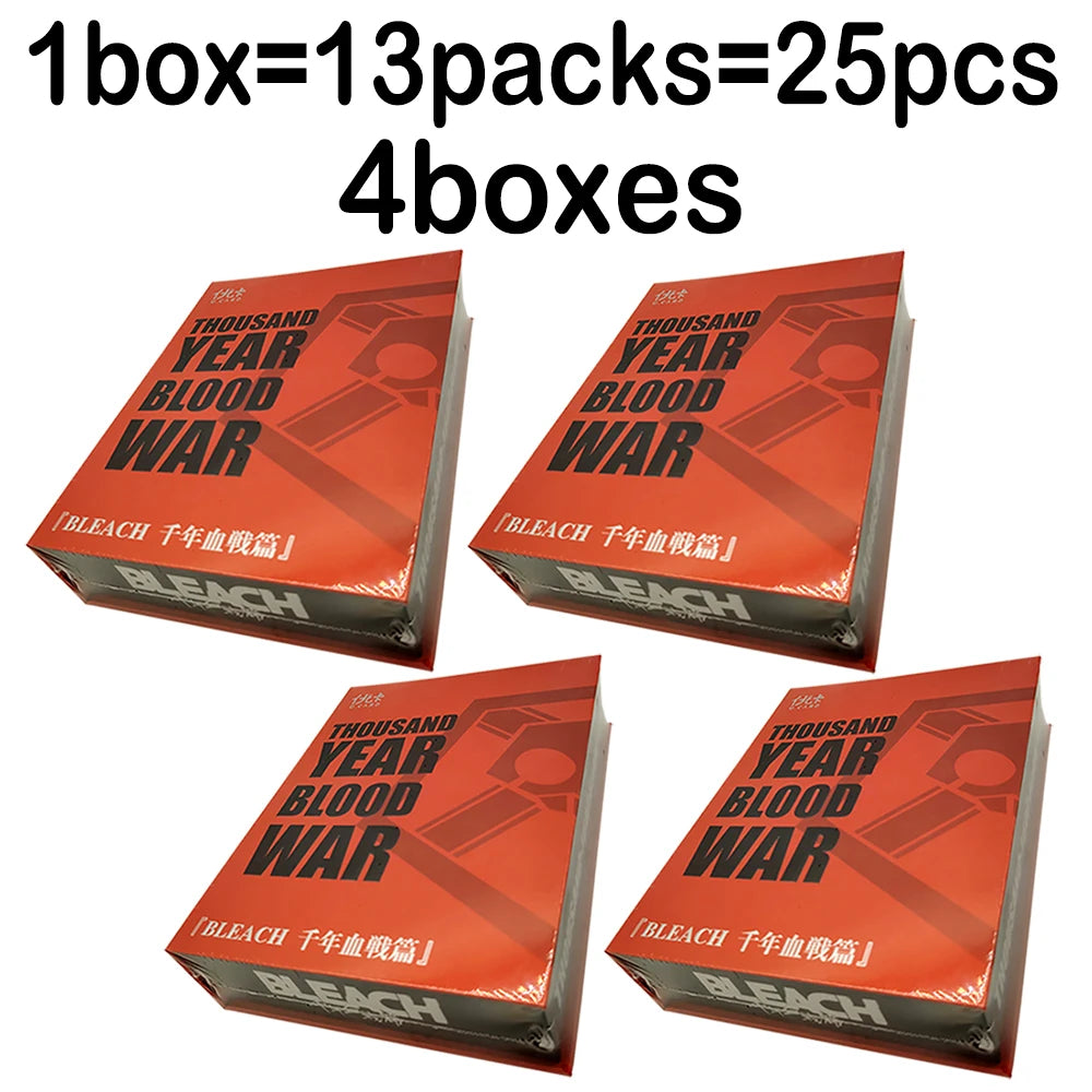 Bleach Collection Card Japanese Combat Anime Protagonist Kurosaki Ichigo Kuchiki Rukia Creative Puzzle Card Kid's Surprise Gift