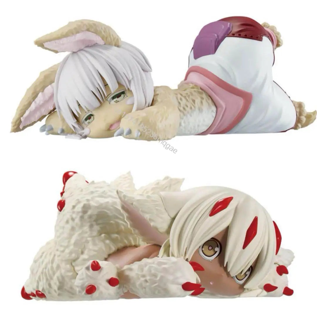 In stock Bandai Original Made In Abyss Relax time Nanachi Fapters About 21 cm Anime Figure Model Toy Collections Birthday Gift