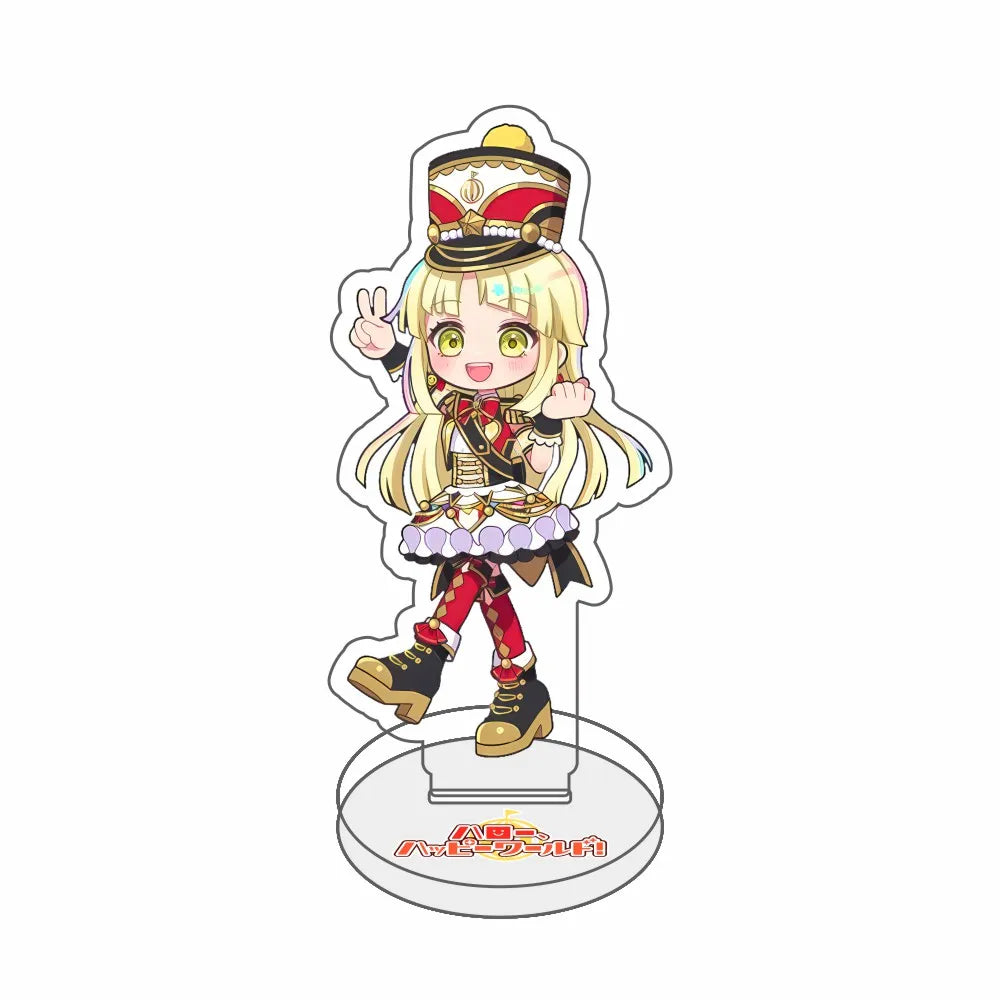 BanG Dream! Anime Acrylic Figures Stand Model Friends Keychain Fans Gifts Sakiko Soyo Display Keychain Ornaments Sweet Girl