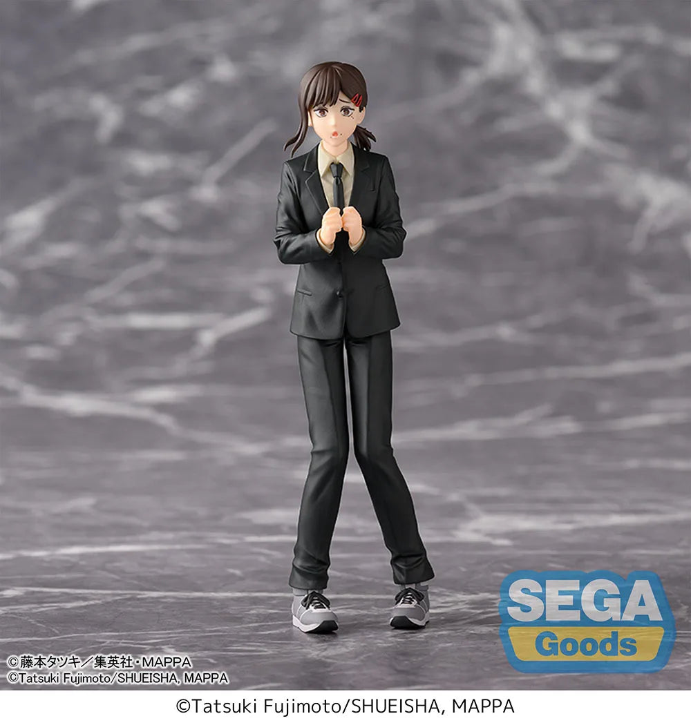 [In Stock] Original Sega Desktop X Decorate Collections Chainsaw Man Himeno Higashiyama Kobeni 16Cm Anime Girl Figures Toys Gift