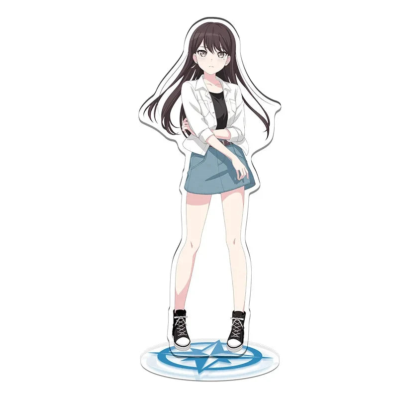 Anime BanG Dream!  It's MyGO!  Stand Model Figures Afterglow Cosplay Acrylic Sweet Maiden Band Desk Decor Standing Sign Fans Gif