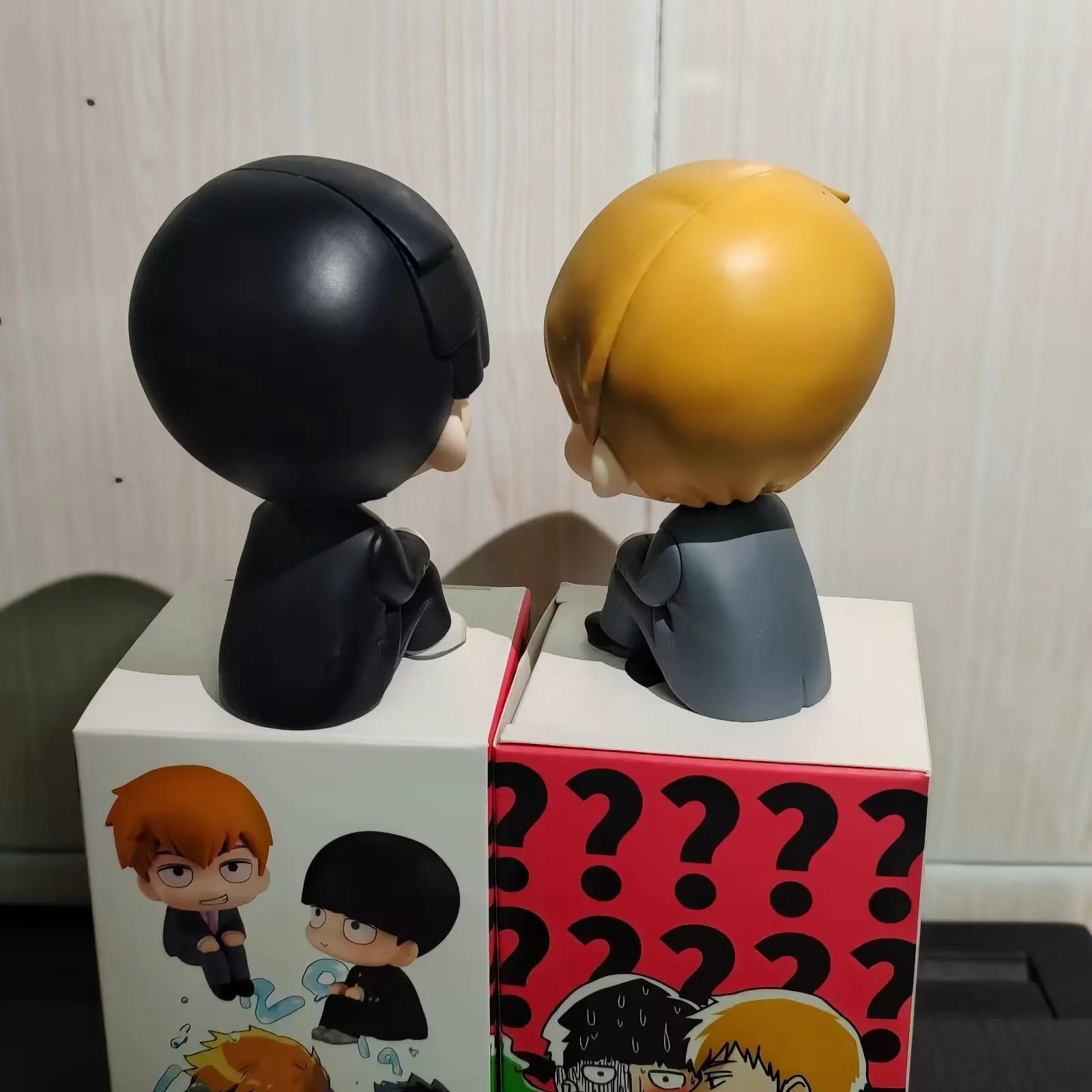 10cm Mob Psycho 100 Mobu Saiko Hyaku Kageyama Shigeo Arataka Reigen Action figure toys Christmas gift with box