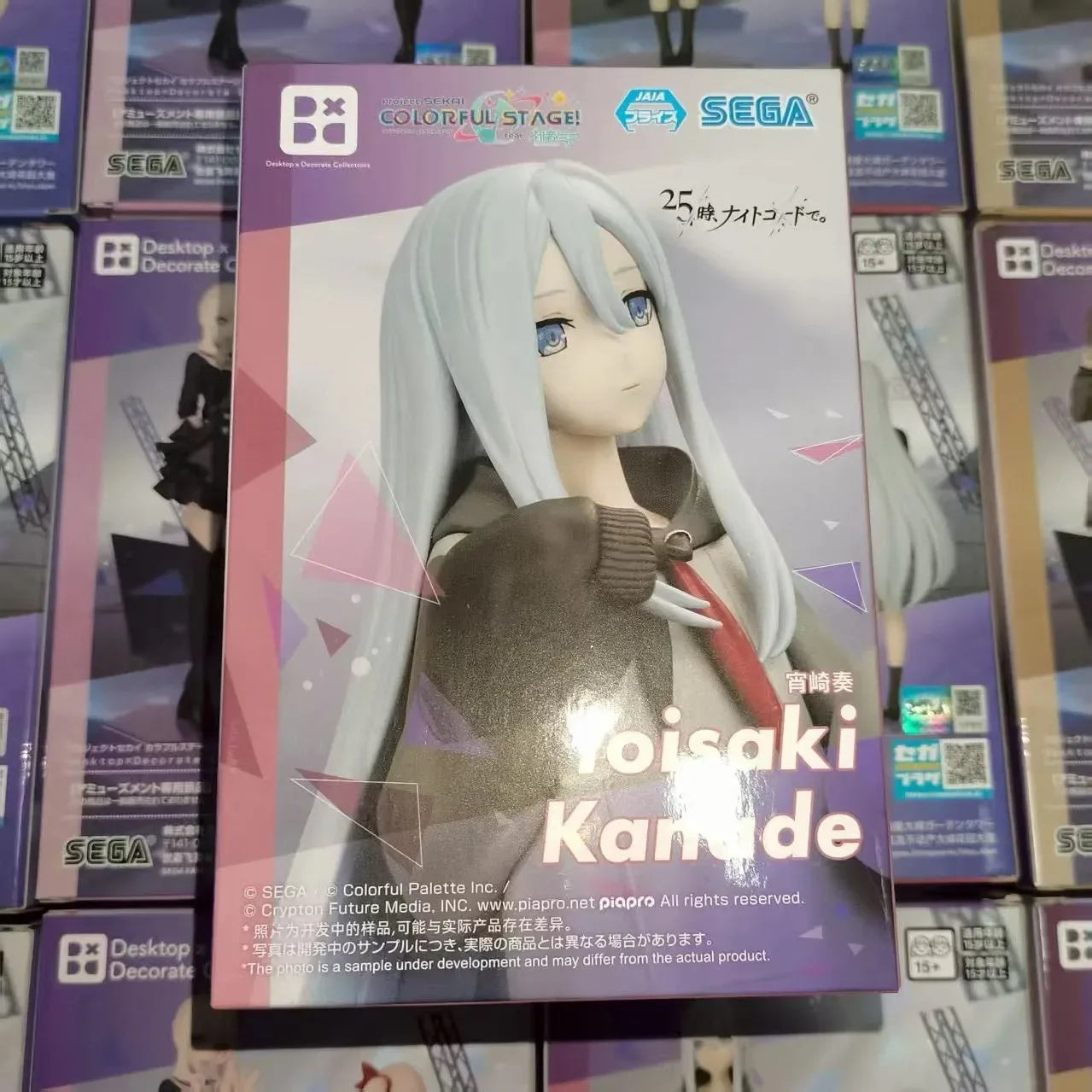 SEGA Desktop x Decorate Collections HATSUNE MIKU: COLORFUL STAGE! SHINONOME ENA ASAHINA MAFUYU YOISAKI KANADE AKIYAMA MIZUKI Toy