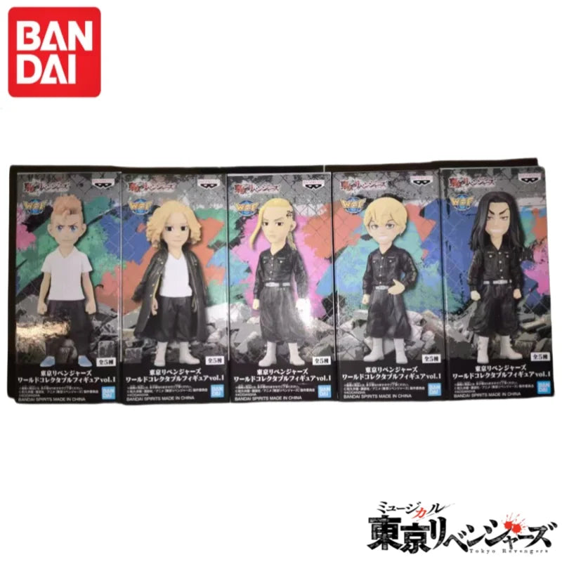 In Stock Bandai Original Banpresto Original Box Tokyo Revengers Wcf Vol1 Garage Kit Model Ornaments 100% Genuin