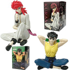 8cm YuYu Hakusho Figure Palm Size Yusuke Urameshi Anime Shuichi Minamino/Youko Kurama Action Figure Collectible Model Doll Toys