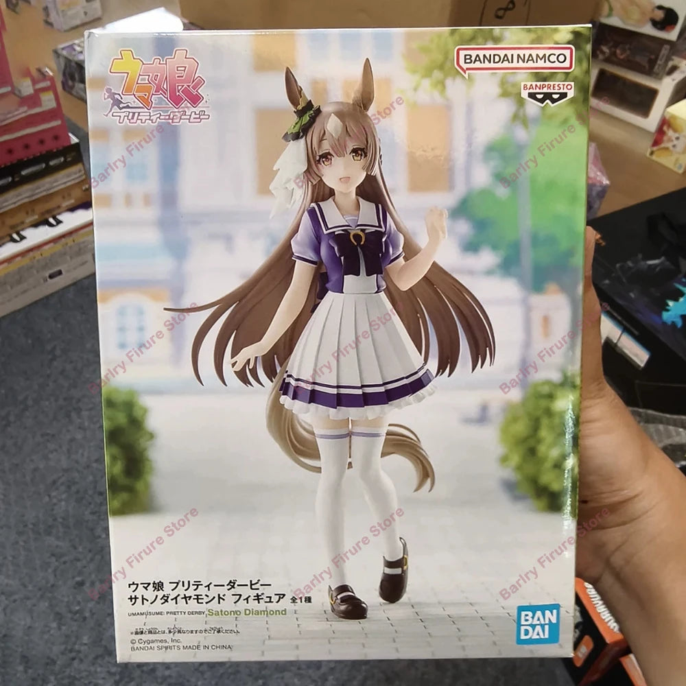 BANDAI BANPRESTO Uma Musume Pretty Derby Anime Satono Diamond Original Anime Figure Action Figures Model Figurine Collection