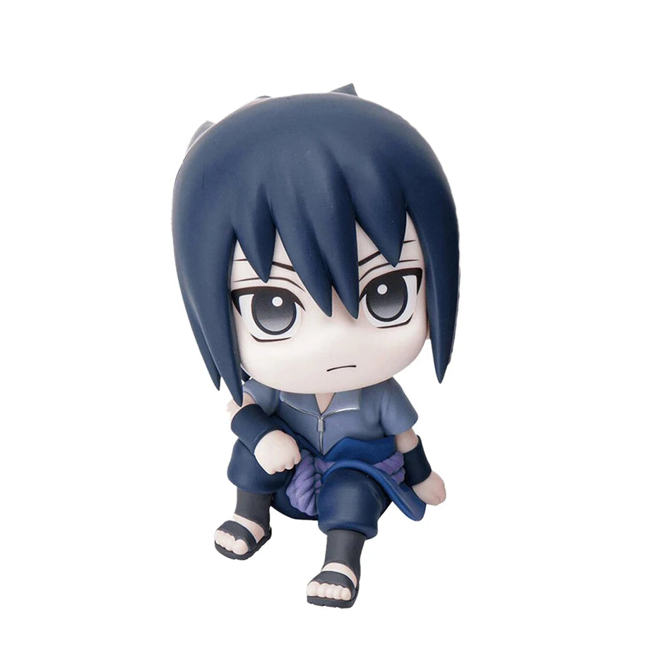 8pcs Set Anime Naruto Figure Kakashi Sasuke Uchiha Itachi Gaara Haruno Sakura Action Figural Q Version PVC Model Kids Toys Gift