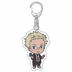 6cm Anime Dorohedoro Keychain Cosplay Charm Keyring Acrylic Figure Key Chain Phone Pendant Halloween Decor Boy Girl's Party