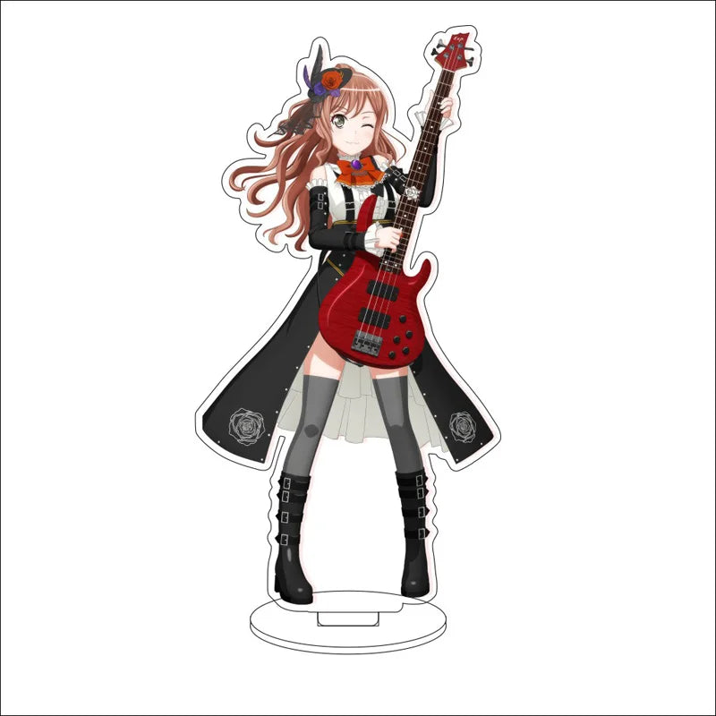 Anime BanG Dream! Acrylic Stand Ornaments Kasumi Toyama Ran Mitake Aya Maruyama Yukina Minato Figure Stand Halloween Gifts