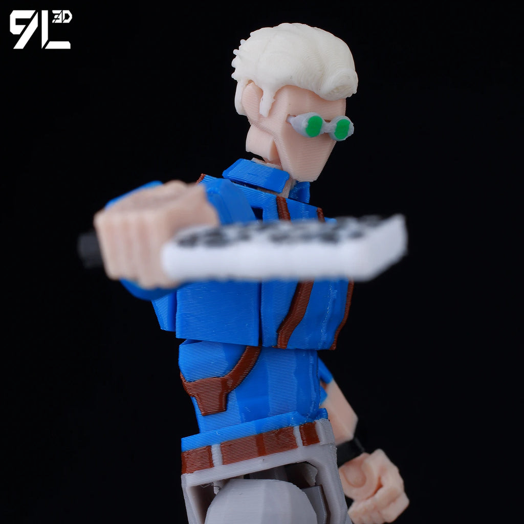 9L3D T13 Nanami Kento Battle Pose Figure JJK Anime Action Model LUCKY13 Figure Collector's Edition Dummy13 Gift for Fans