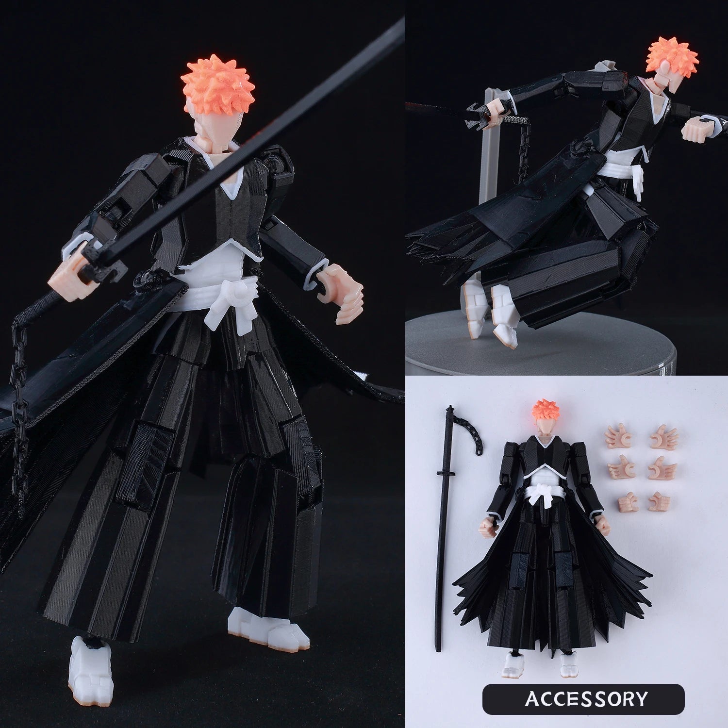 3d Printed Dummy13 Jujutsu Kaisen Ryomen Sukuna Action Figure Anime Model Toys Multi-Jointed Poseable Collectible Toy Gift