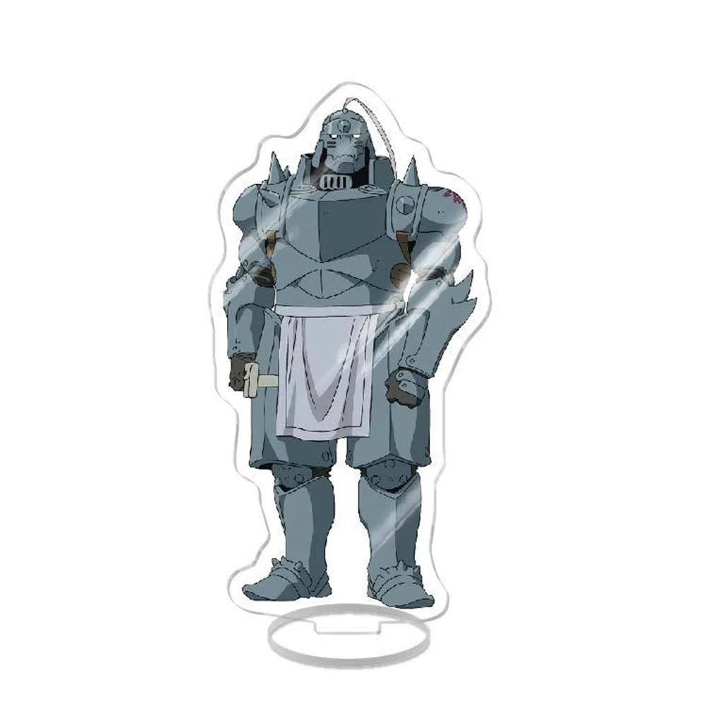 NEW Japan Anime Fullmetal Alchemist Acrylic Stand Model Figure Cosplay Plate Holder Topper Fans Christmas Desk Decor Plate Gift