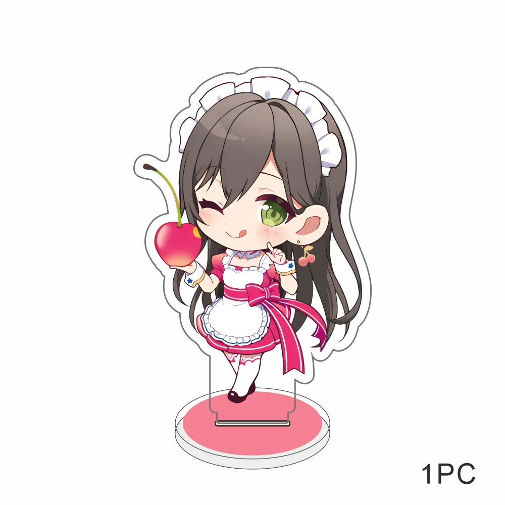 BanG Dream!  Anime Acrylic Figures Stand Model Friends Keychain Fans Gifts Sakiko Soyo Display Keychain Ornaments Sweet Girl