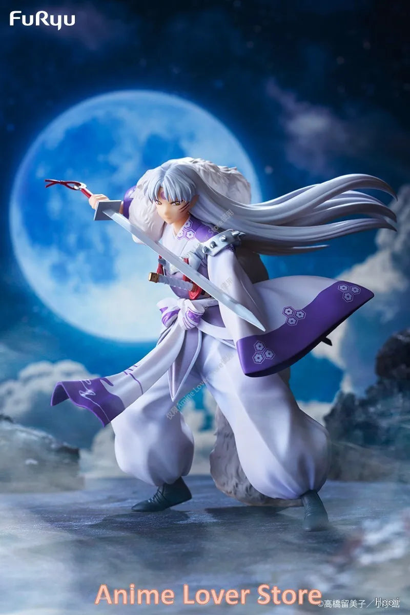 IN STOCK Original FURYU Trio-Try-iT Figure Inuyasha Sesshoumaru Anime Figure Collectible Model Ornaments
