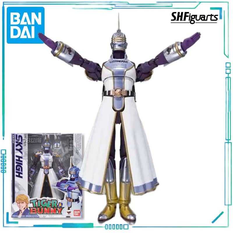 BANDAI Genuine S. H. Figuarts Series Movable Toys Tiger and Rabbit Series BARNABY BROOKS，Sky Sky Collectibles of Finished Models