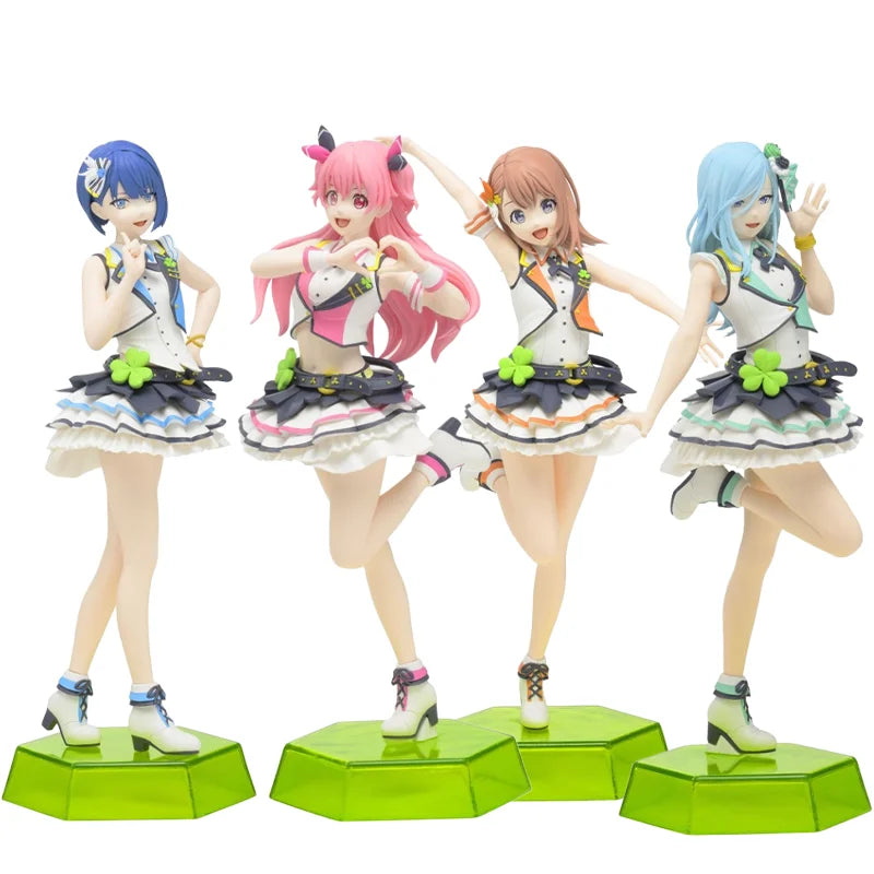 Genuine Sega Hatsune Miku DDC Hinomori Shizuku Momoi Airi Hanasato Minori Kiritani Haruka Figure Model Collector Figurine Toys