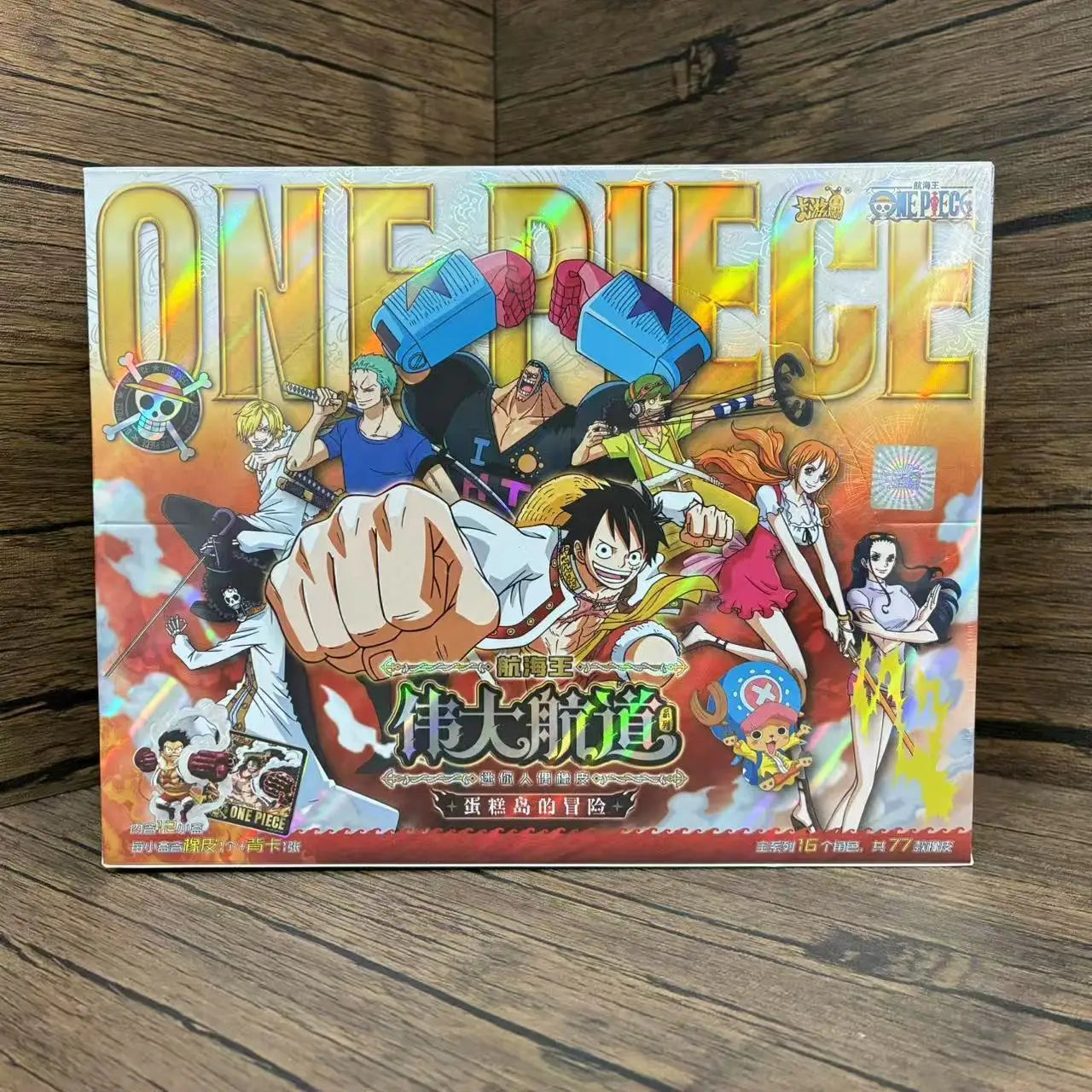 Kayou One Piece Blind box Rubber Figures Thousand Sunny One Piece Ship Figure Luffy Model Toy Birthday Gifts