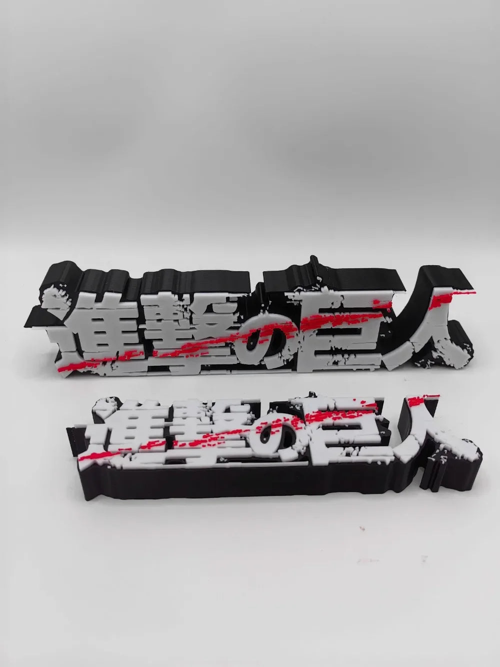 Shingeki No Kyojin 3D Printdd Model Doll billboard for Attack on Titan Eren Mikasa Figure Collection Cosplay Exhibition Display