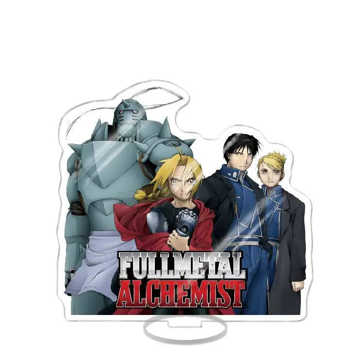 Fullmetal Alchemist Anime Acrylic Stand Model Edward Alphonse Originality Desk Decoration Fans Collect Gifts