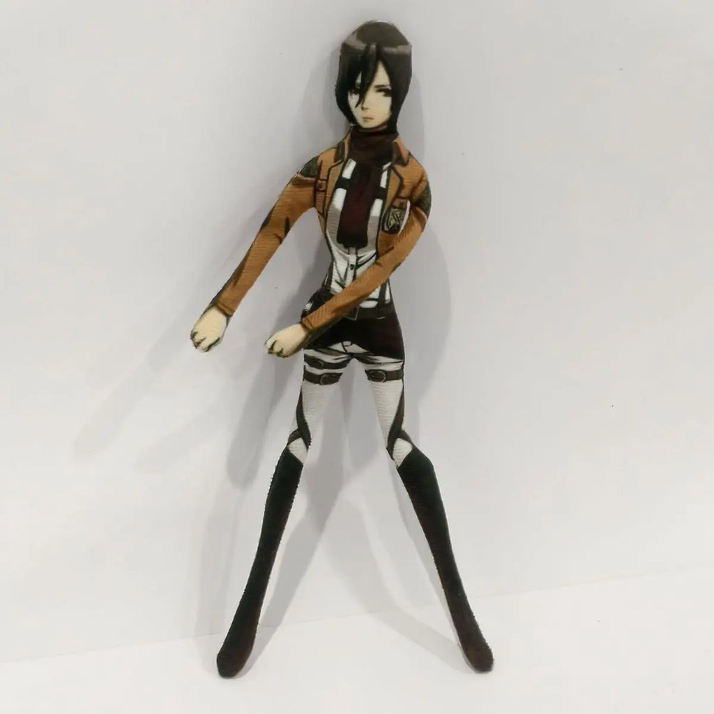 Anime Attack on Titan Creative Personality Doll Cartoon Character Alan Jaeger Armin Allert Hange Zoe Doll Ornament Gift Boy Toy