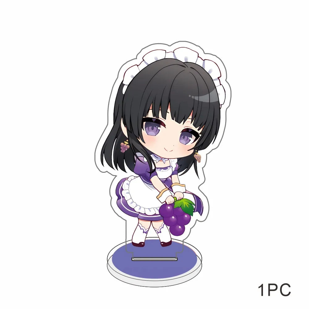 BanG Dream!  Anime Acrylic Figures Stand Model Friends Keychain Fans Gifts Sakiko Soyo Display Keychain Ornaments Sweet Girl