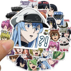 40pcs Akame Ga Kill Graffiti Sticker Cartoon stickers Waterproof Suitcase Phone Case Waterproof Stickers