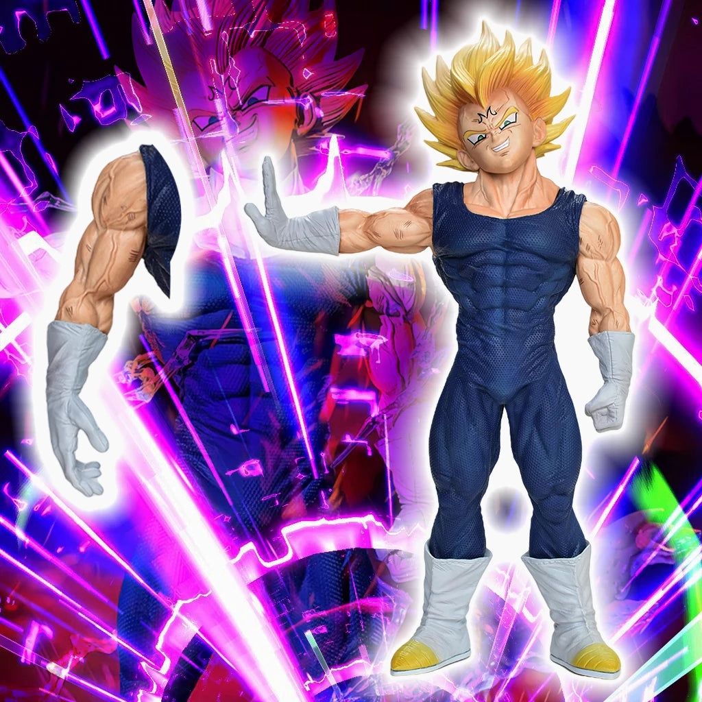 26cm/10.243in Anime Dragon Ball Z Vegeta Figure Majin Vegeta Action Figure Collection Model Toy Gift