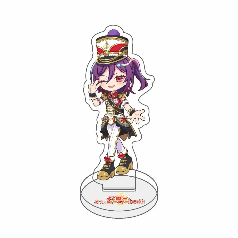 BanG Dream! Anime Acrylic Figures Stand Model Friends Keychain Fans Gifts Sakiko Soyo Display Keychain Ornaments Sweet Girl