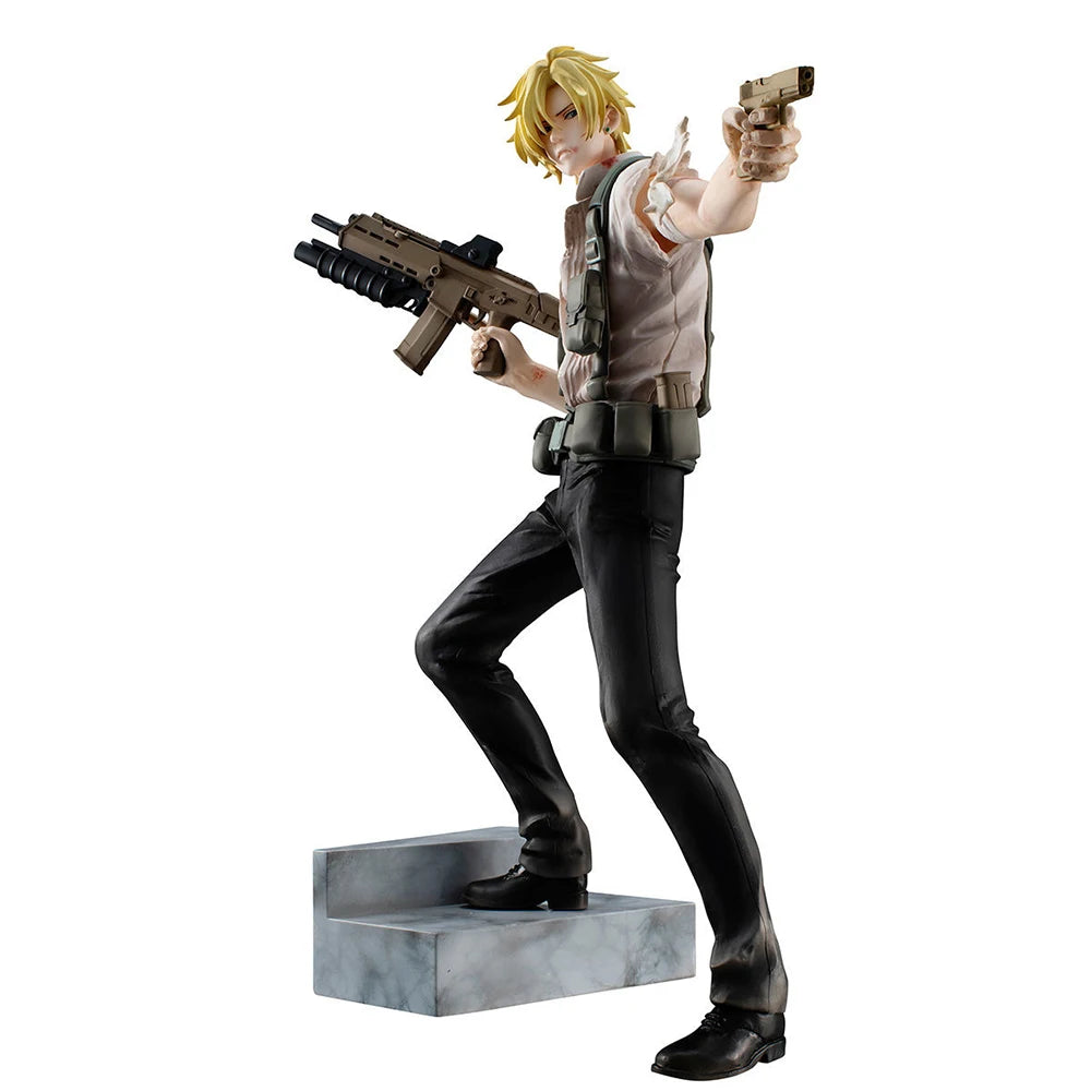 100% Original in Stock MegaHouse G.E.M.  Banana Fish Ash Lynx Anime Figure Action Figure Collection Series Model Decoration