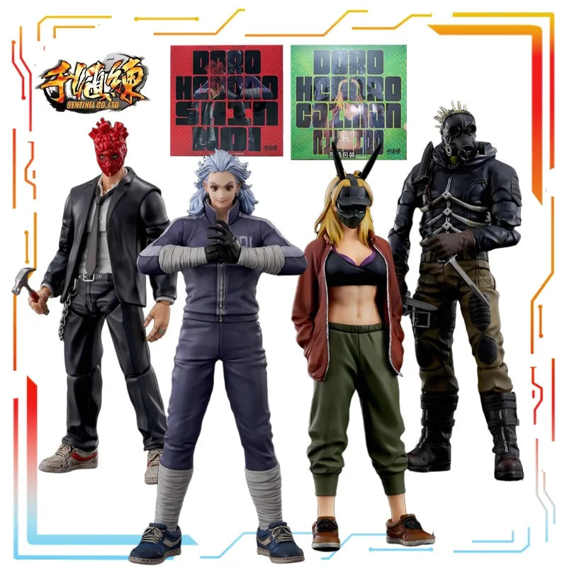 Thousand Value Practice1/12 Finished Movable Doll Dorohedoro Cayman&Second Terrace Church Anime Model Toys Model Gifts for Boys