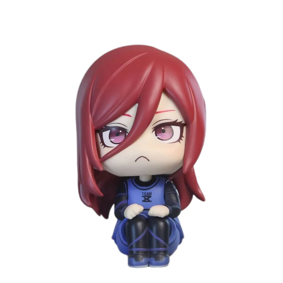 BLUE LOCK Action Figures Isagi Yoichi Bachira Meguru Anime Figure Q Version Figurine Collectible Model Children Toys Doll Gifts