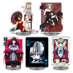 Anime Kakegurui Acrylic Stand figure Yumeko Jabami/Mary Saotome/Kirari Momobami Stand Plate Cosplay Prop Decor Cartoons Gifts