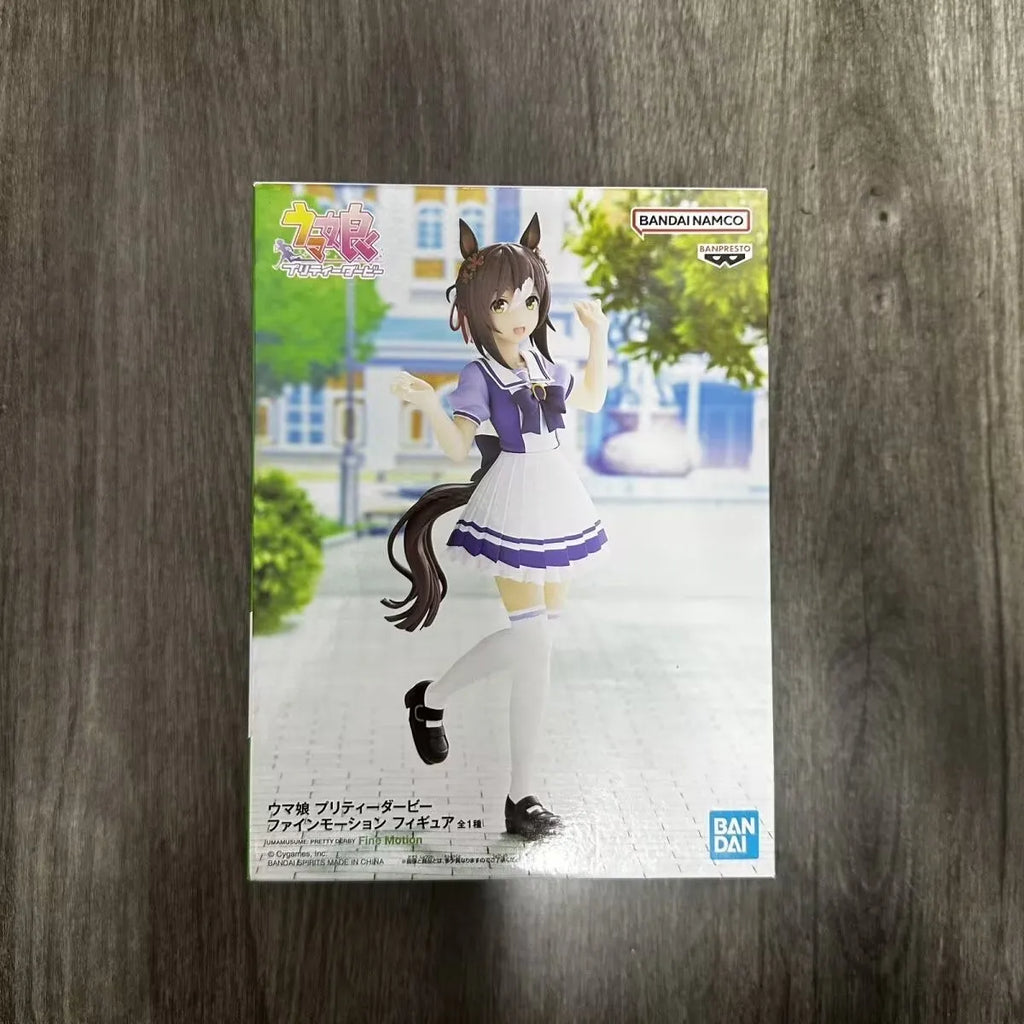 Original Bandai Uma Musume: Pretty Derby Meisho Doto Admire Vega Anime Action Collectible Ornament Model Toys Holiday Gifts 17cm