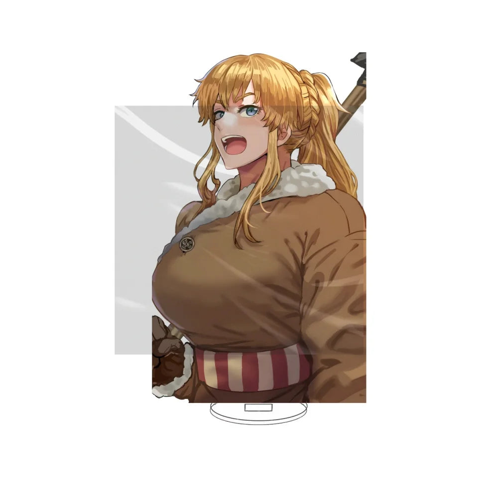 15CM Hot Anime Vinland Saga Acrylic Stand Model Cosplay Characters Ornament Accessories Goods Christmas Gifts