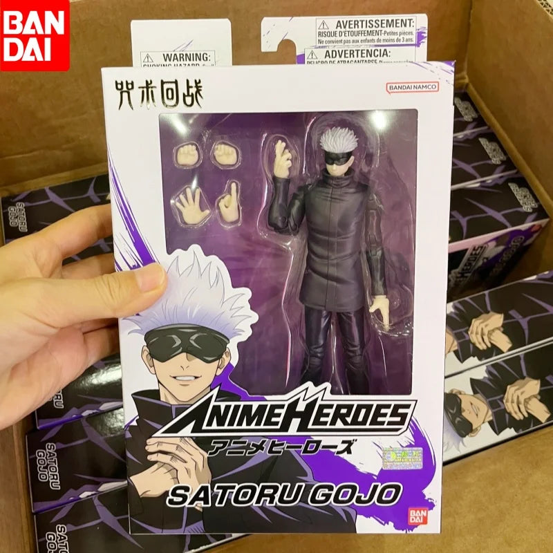 17cm Bandai Original Jujutsu Kaisen Action Figure Gojou Satoru  Itadori Yuji Fushiguro Megumi Action Anime Figure Toy Gifts