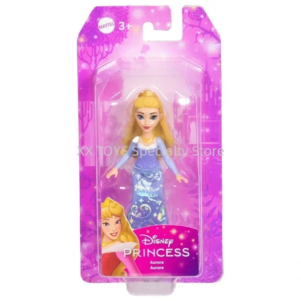 Disney Princess Core Small Model Series Rapunzel Ariel Snow White Princess Belle Movable Joint Model Collectible Ornaments Gifts