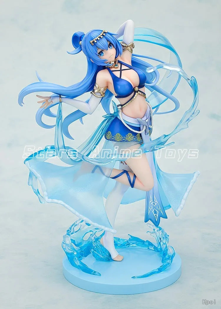 Original KADOKAWA KDcolle Kono Subarashii Sekai Ni Shukufuku O! Aqua 10th Anniversary Dress Ver Model Animation Figure Toys
