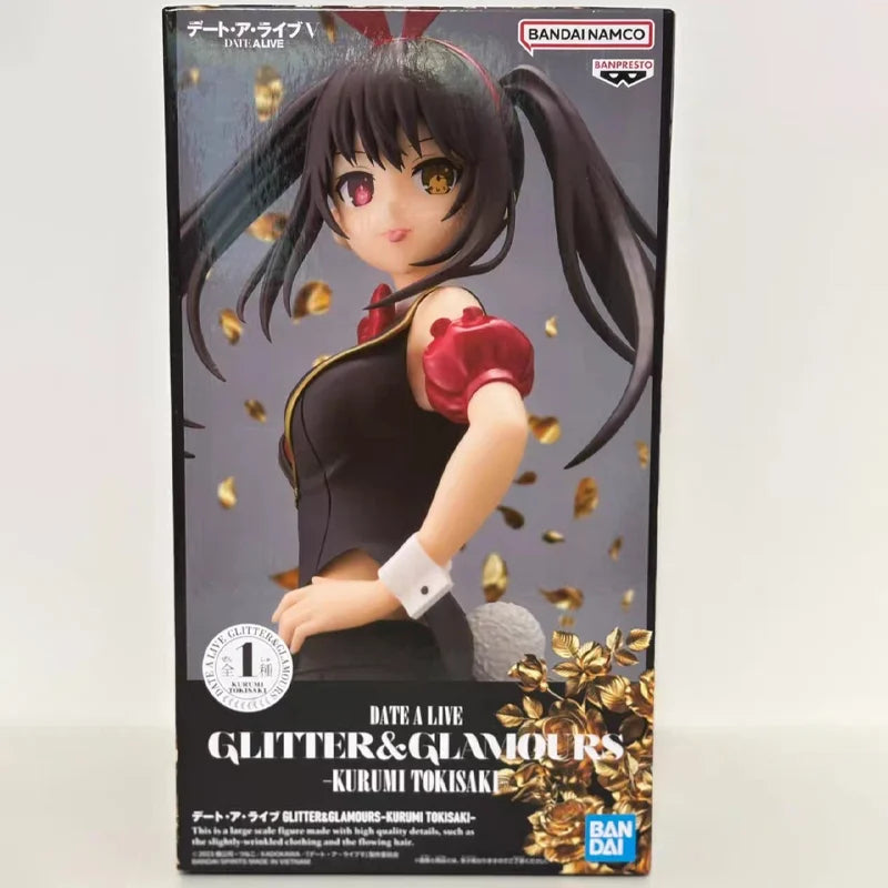 Bandai Date A Live Glitter Glamours Tohka Yatogami Yoshino Miku Izayoi Kotori Itsuka Kurumi Tokisaki Figure Model Toys Gift