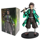 In Stock 16CM Anime Demon Slayer Kimetsu No Yaiba Figure Kamado Tanjirou Action Figure Agatsuma Zenitsu Nezuko PVC Model Toys