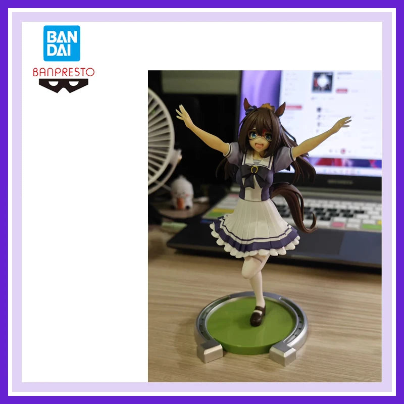 Original Brand New New Product Bandai Banpresto Uma Musume Pretty Derby El Condor Pasa Anime Action Figures Model Cute Gift Toy