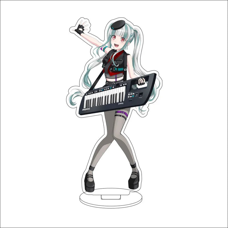 Anime BanG Dream! Acrylic Stand Ornaments Kasumi Toyama Ran Mitake Aya Maruyama Yukina Minato Figure Stand Halloween Gifts