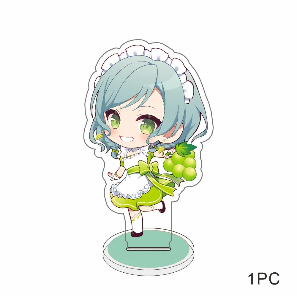 BanG Dream!  Anime Acrylic Figures Stand Model Friends Keychain Fans Gifts Sakiko Soyo Display Keychain Ornaments Sweet Girl